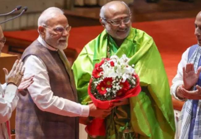 NDA candidate C P Radhakrishnan wins VP polls